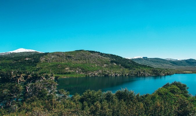 Lakes on the 7 Lakes Route, Argentina