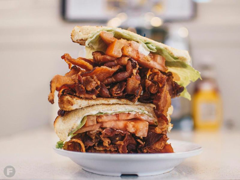 Heart-Stopping BLT Challenge