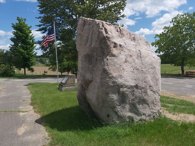 Sunday Rock Glacial Erratic In South Colton