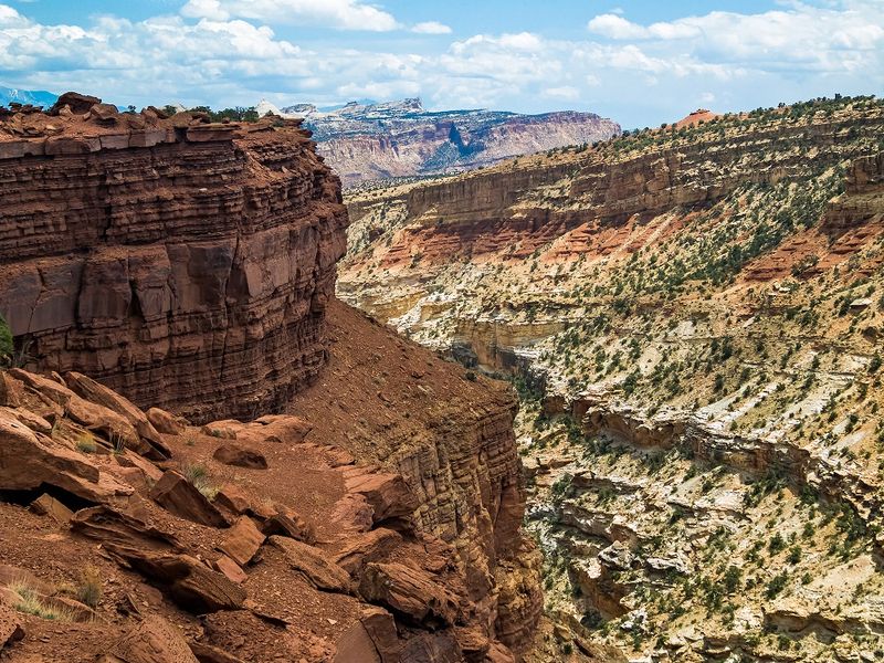 Goosenecks Overlook And Sunset Point (Capitol Reef National Park)