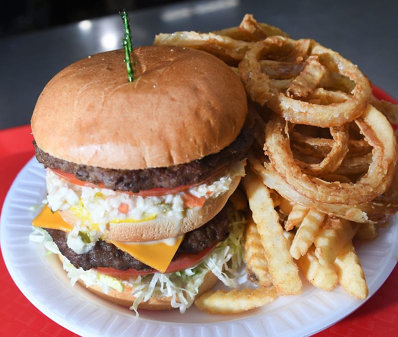 Legendary 'A-Plenty' Cheeseburgers