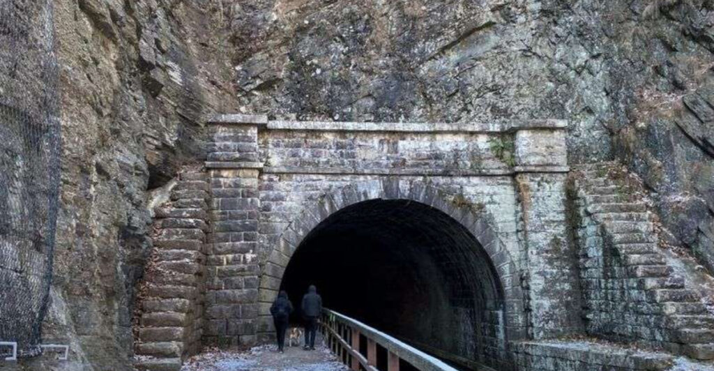 Maryland’s Most Spine-Chilling Hike Through An Abandoned Tunnel