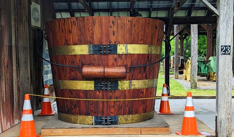World's Largest Cedar Bucket In Murfreesboro