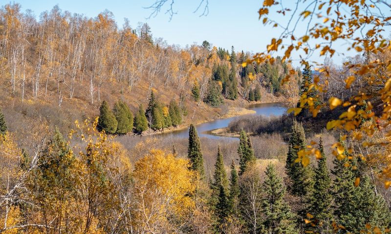 Scenic Fall Drives With Island Return