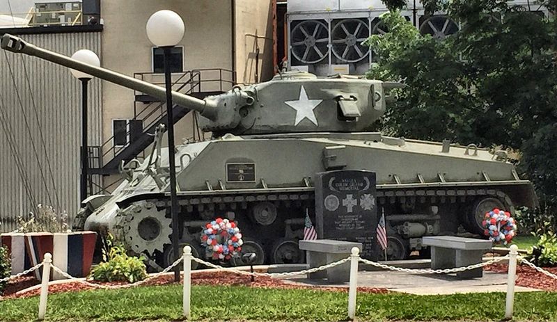 Sherman Tank Displayed At VFW In Waverly